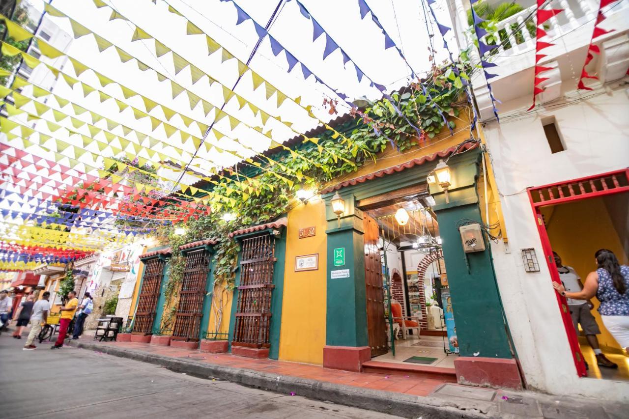 Hotel La Casona De Getsemani Cartagena Dış mekan fotoğraf